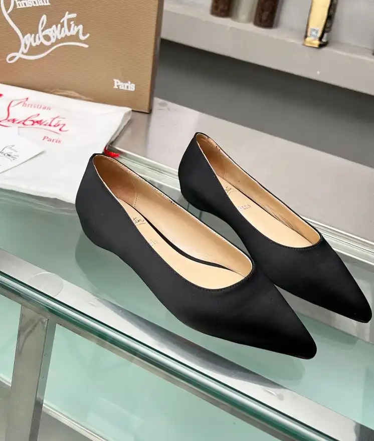 hype Christian Louboutin Flat Shoes