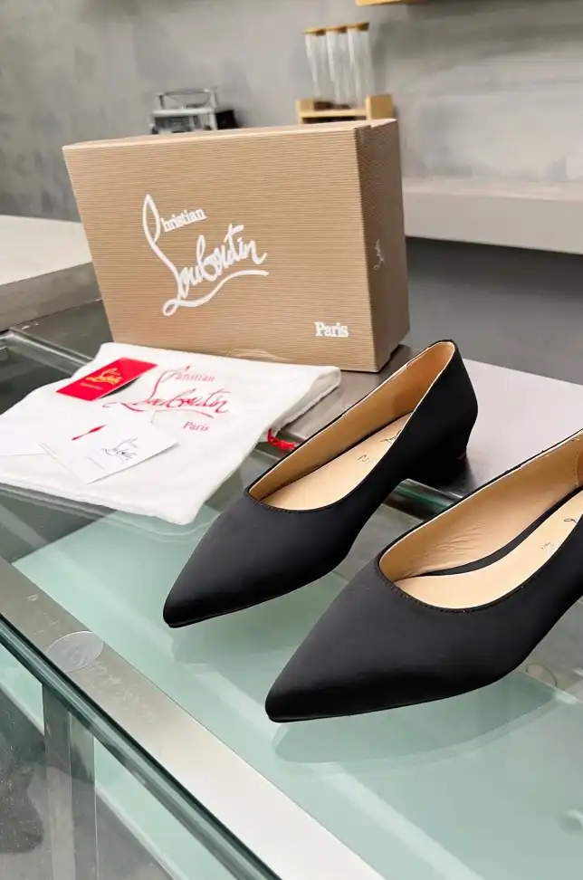 hype Christian Louboutin Flat Shoes