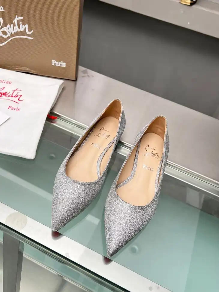 hype Christian Louboutin Flat Shoes