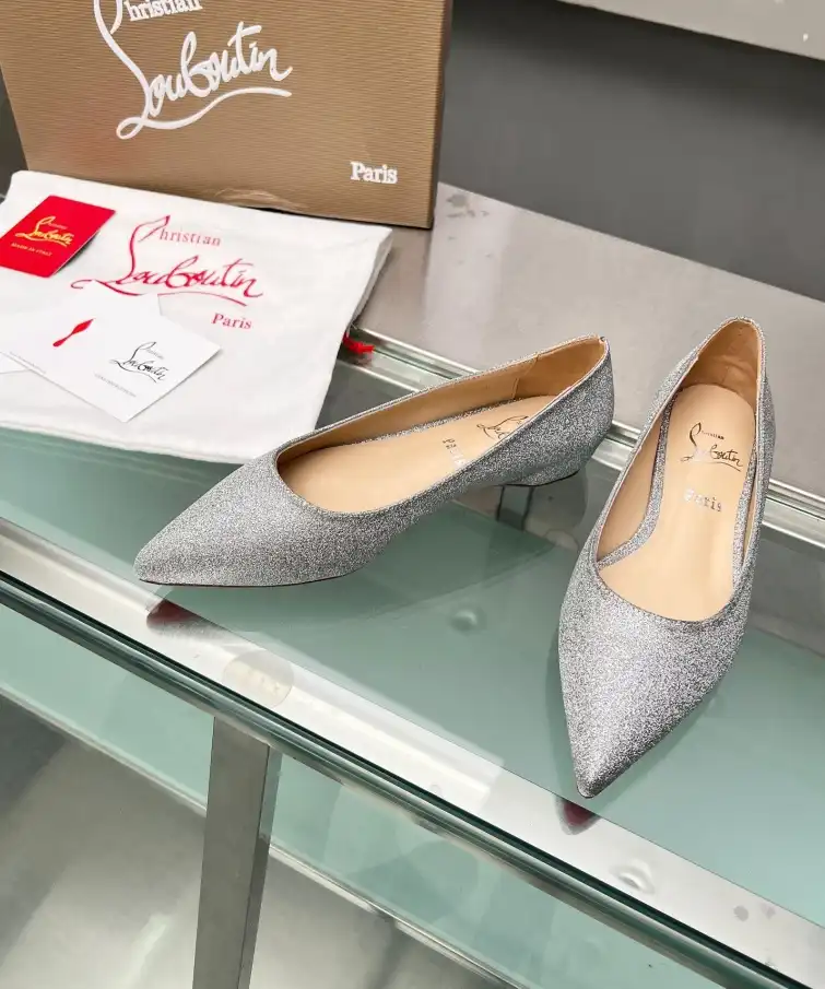 hype Christian Louboutin Flat Shoes