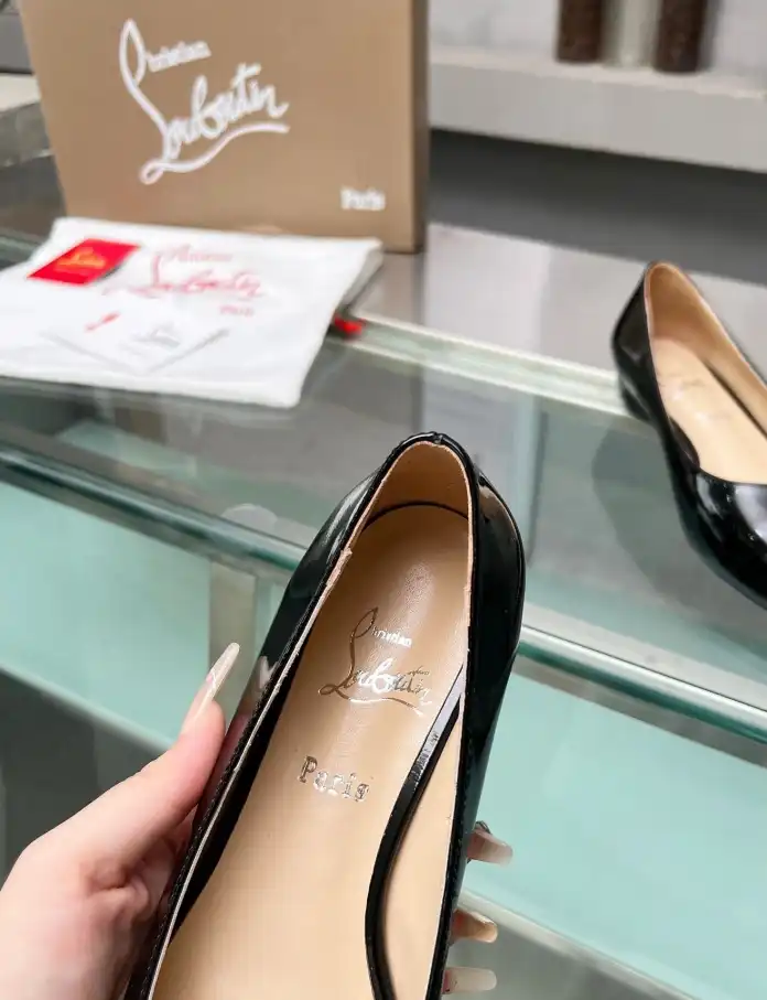 hype Christian Louboutin Flat Shoes