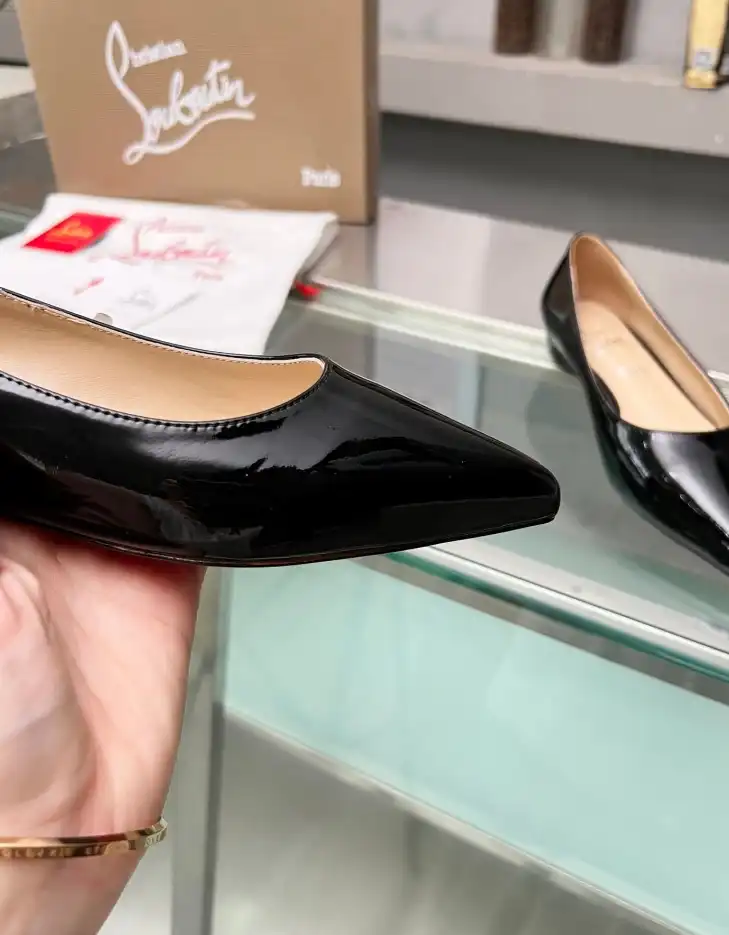 hype Christian Louboutin Flat Shoes