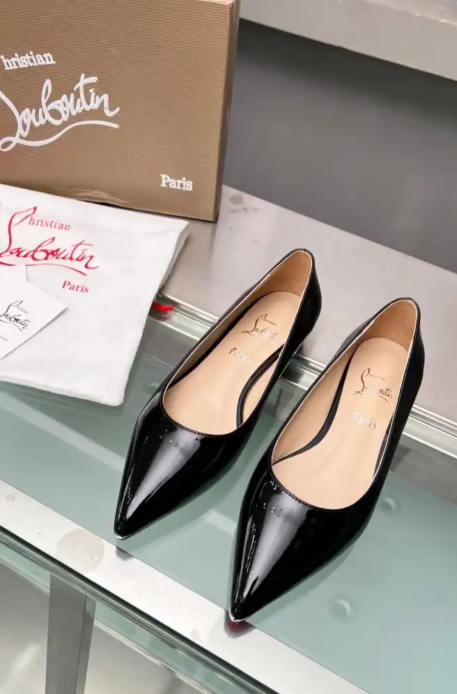 hype Christian Louboutin Flat Shoes