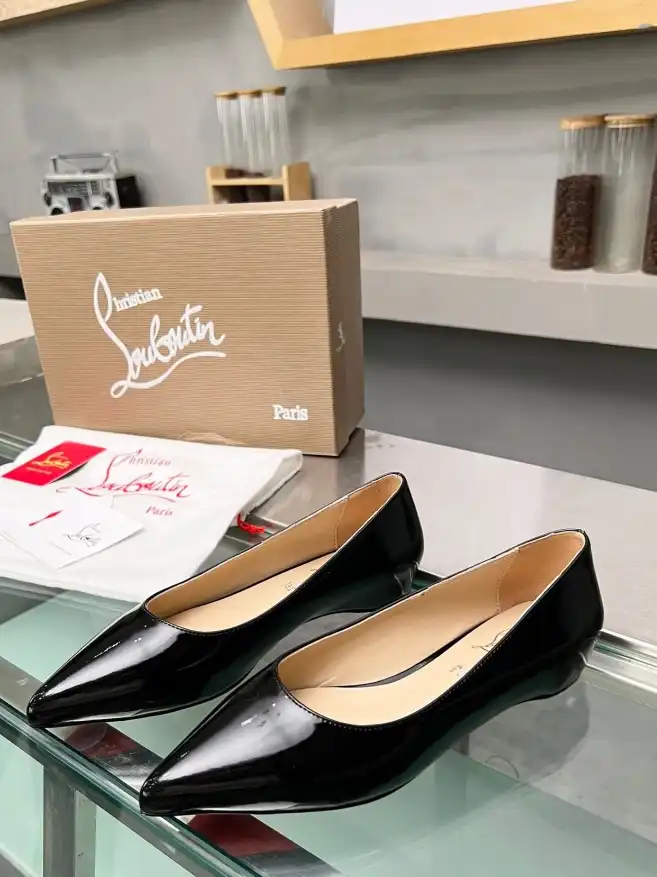 hype Christian Louboutin Flat Shoes