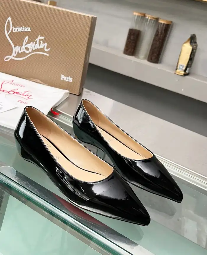 hype Christian Louboutin Flat Shoes