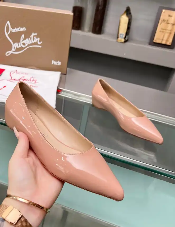 hype Christian Louboutin Flat Shoes