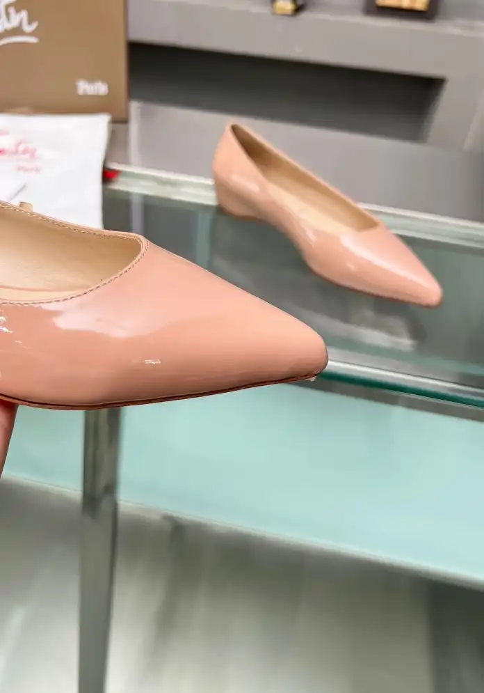 hype Christian Louboutin Flat Shoes