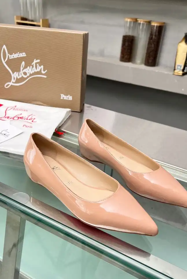 hype Christian Louboutin Flat Shoes