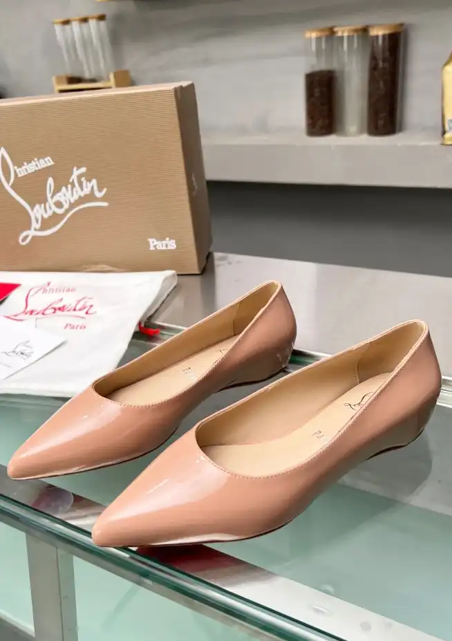 hype Christian Louboutin Flat Shoes