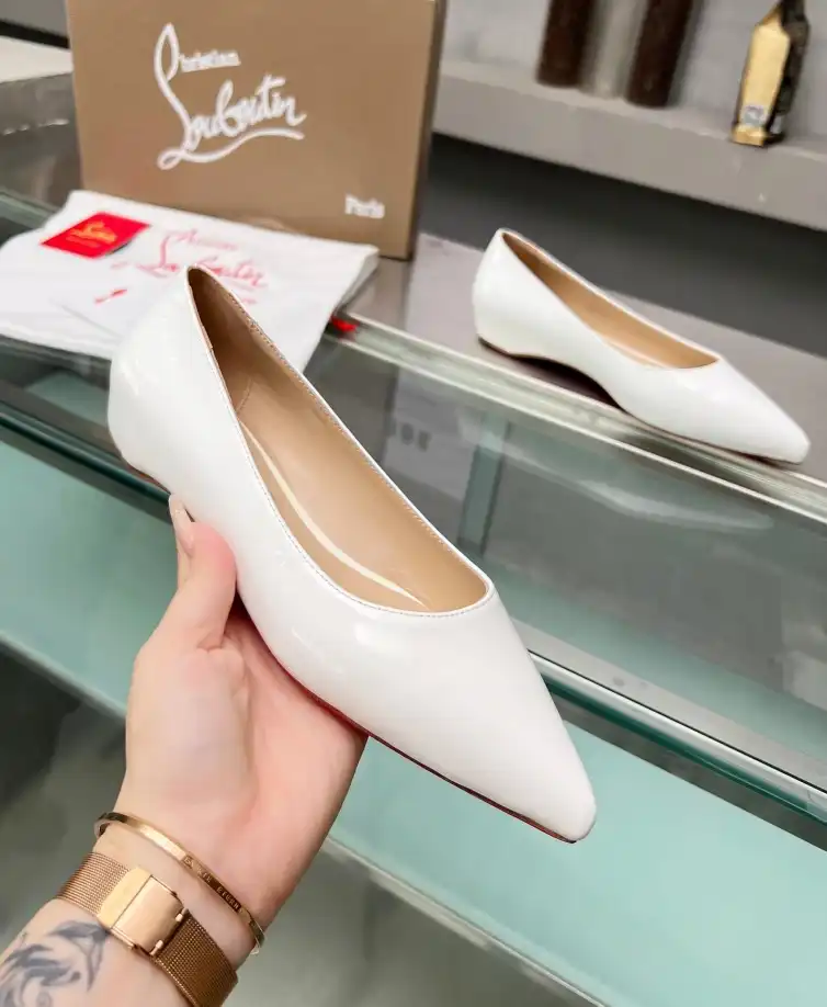 hype Christian Louboutin Flat Shoes