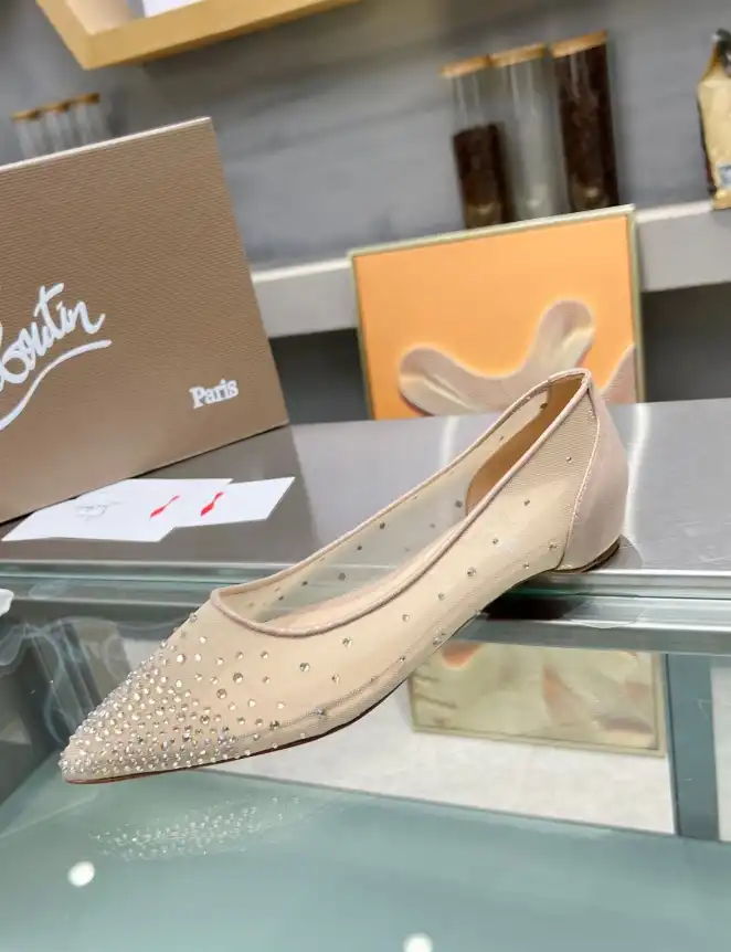 hype Christian Louboutin Flat Shoes