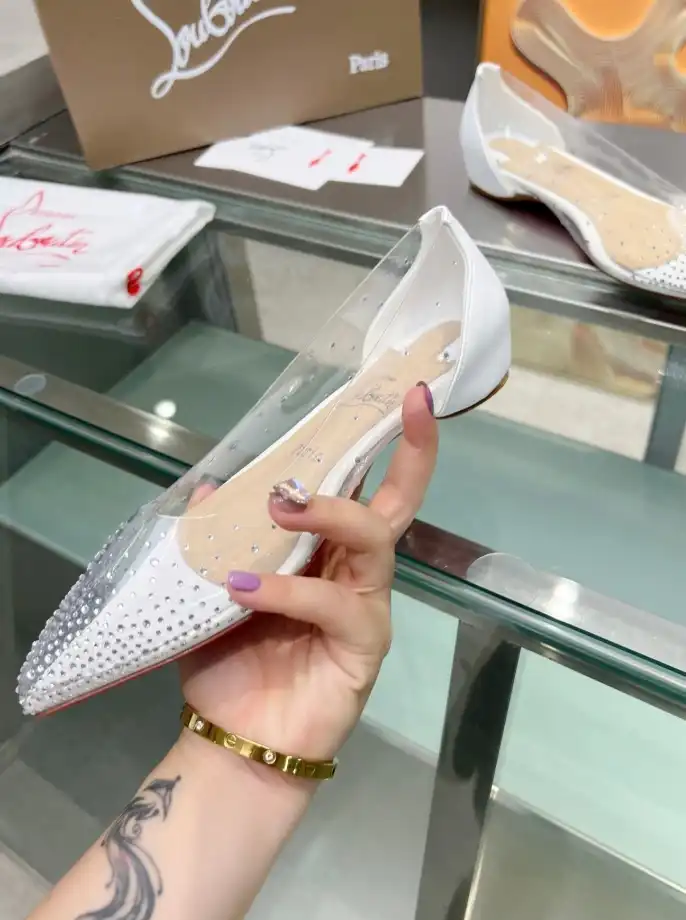 hype Christian Louboutin Flat Shoes