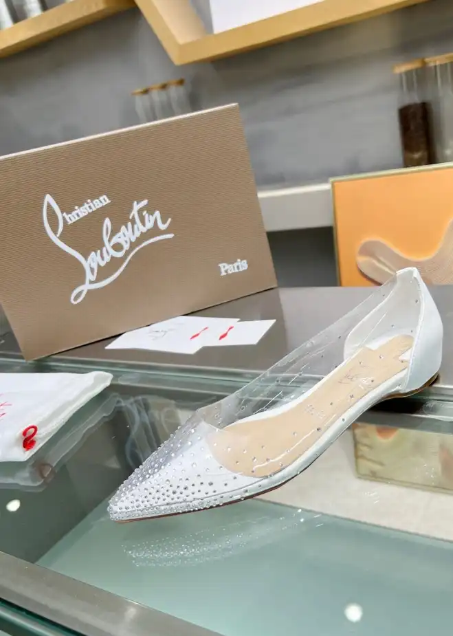 hype Christian Louboutin Flat Shoes