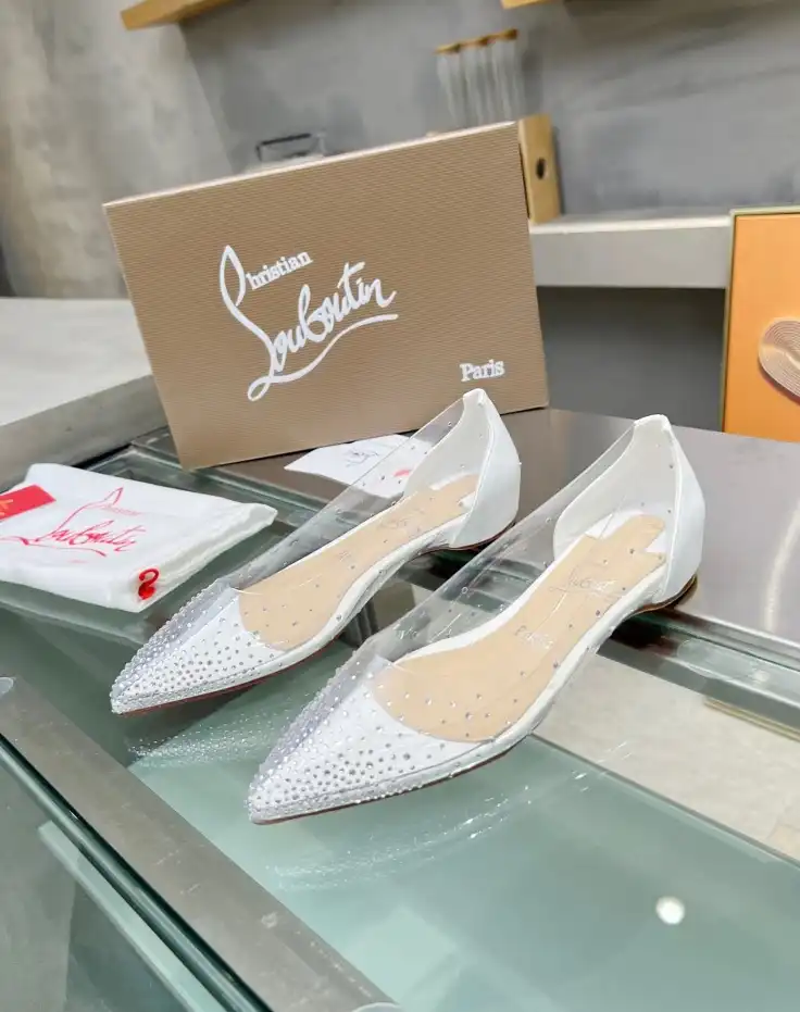 hype Christian Louboutin Flat Shoes