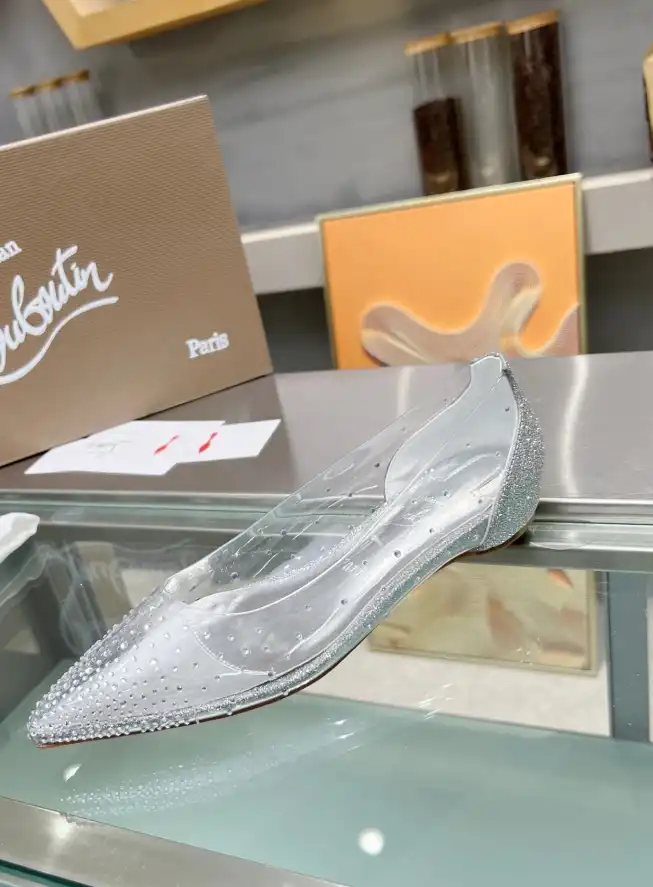 hype Christian Louboutin Flat Shoes