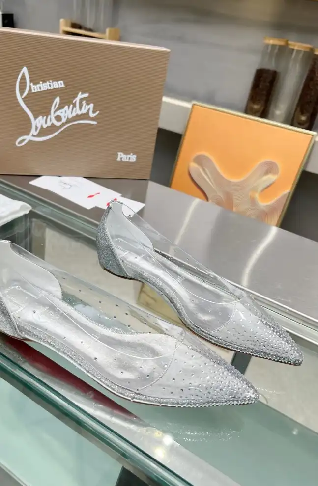 hype Christian Louboutin Flat Shoes