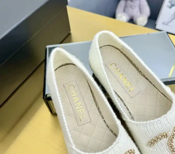 hype Chanel Flat Shoes