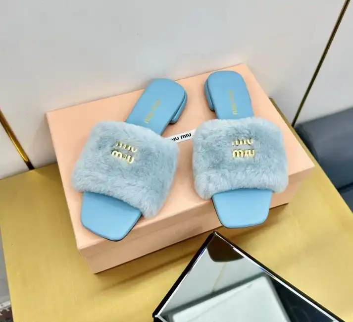 hype Miu Miu Slippers