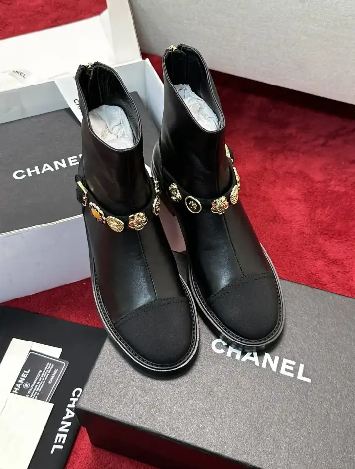 hype Chanel Leather Shoes