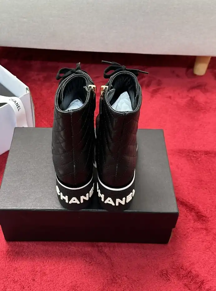 hype Chanel Leather Shoes