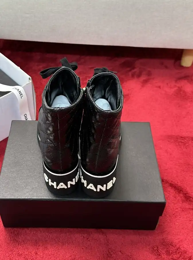 hype Chanel Leather Shoes