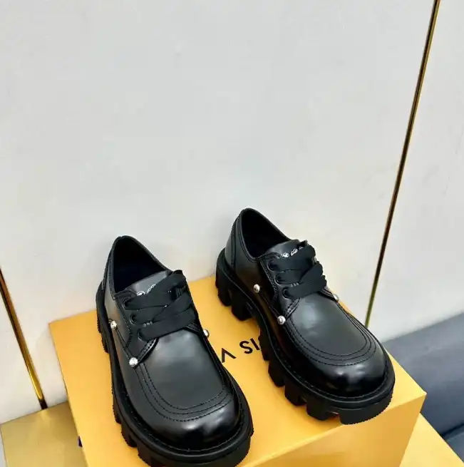 hype LV Leather Shoes