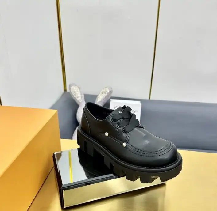 hype LV Leather Shoes