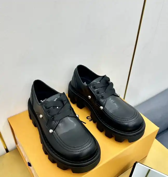 hype LV Leather Shoes