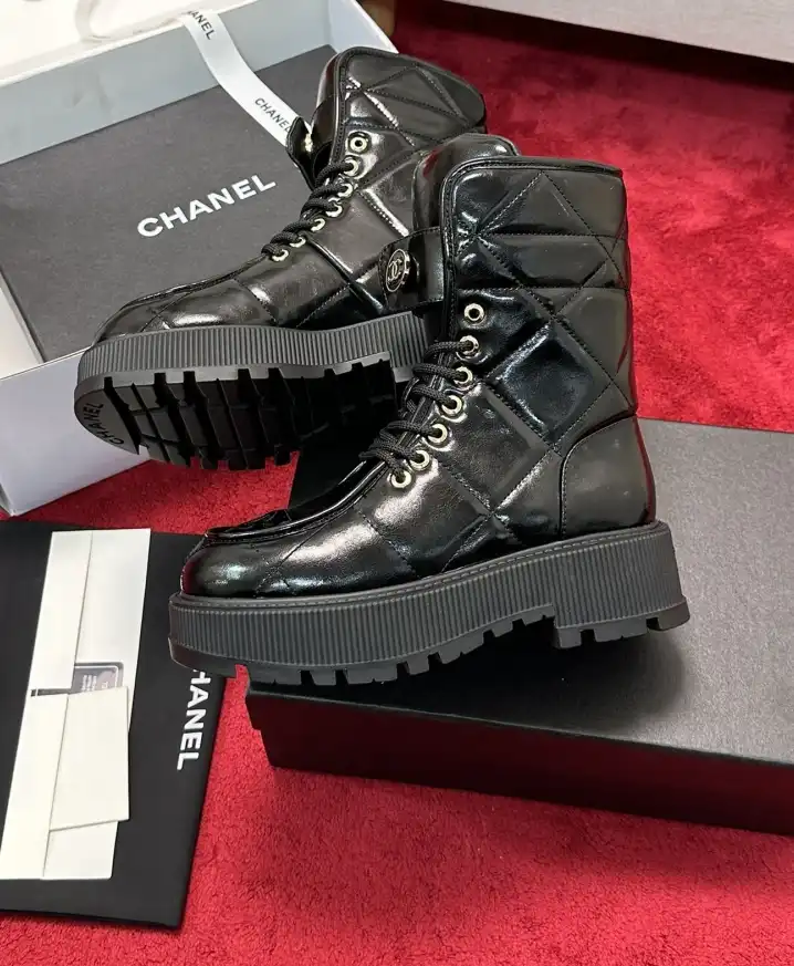 hype Chanel Leather Shoes