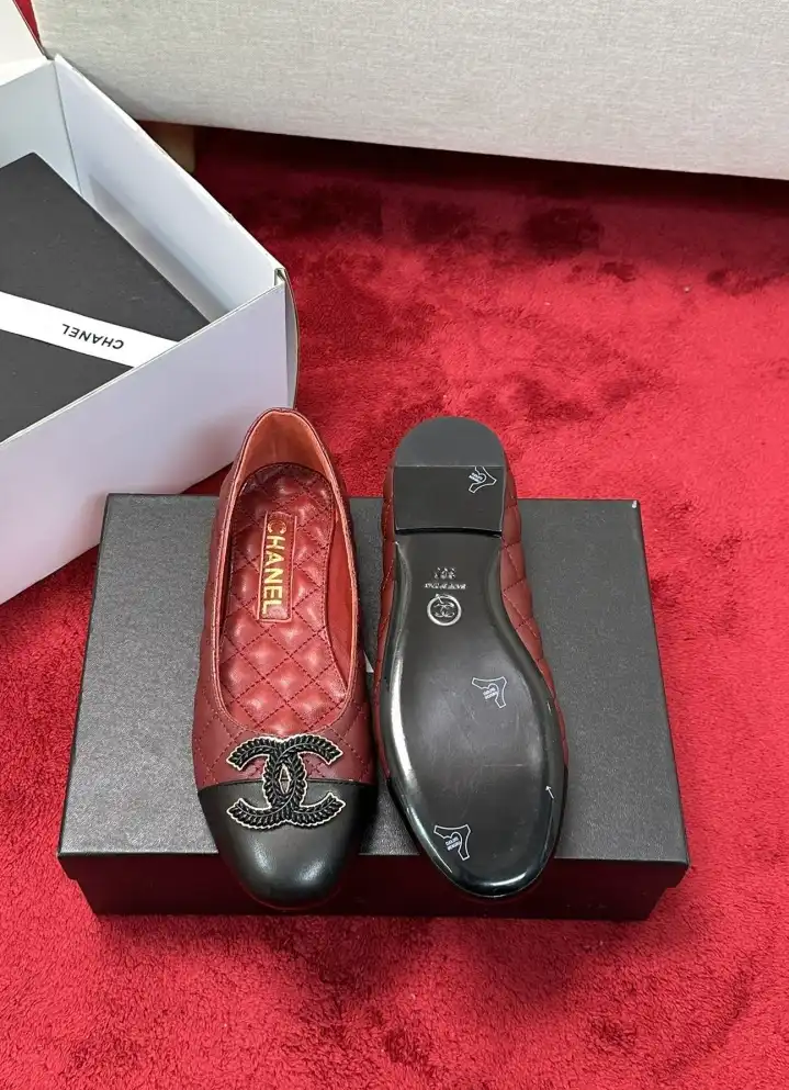 hype Chanel Flat Shoes