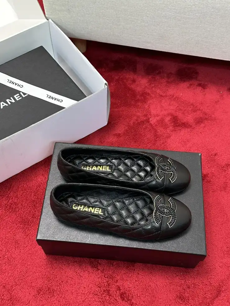 hype Chanel Flat Shoes