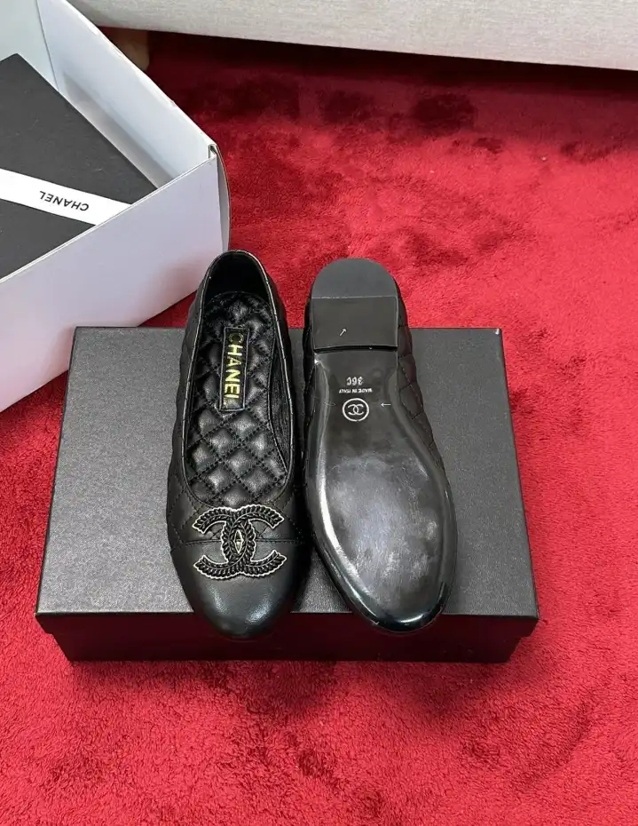 hype Chanel Flat Shoes