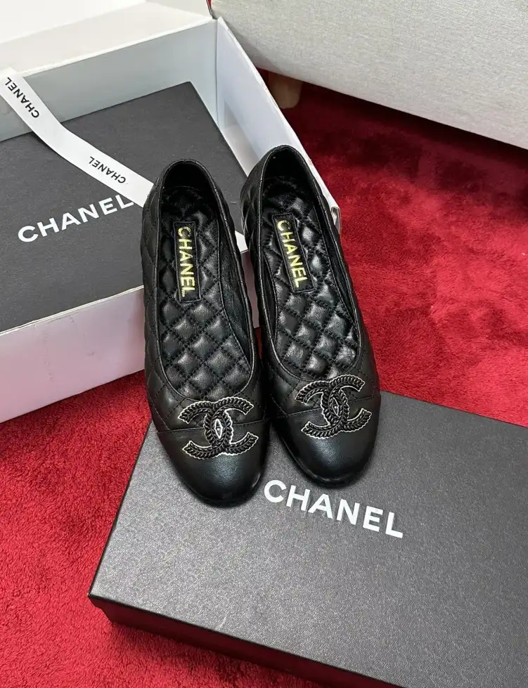 hype Chanel Flat Shoes