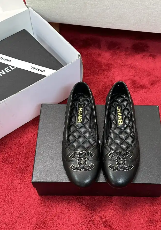 hype Chanel Flat Shoes