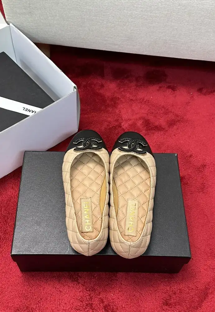 hype Chanel Flat Shoes