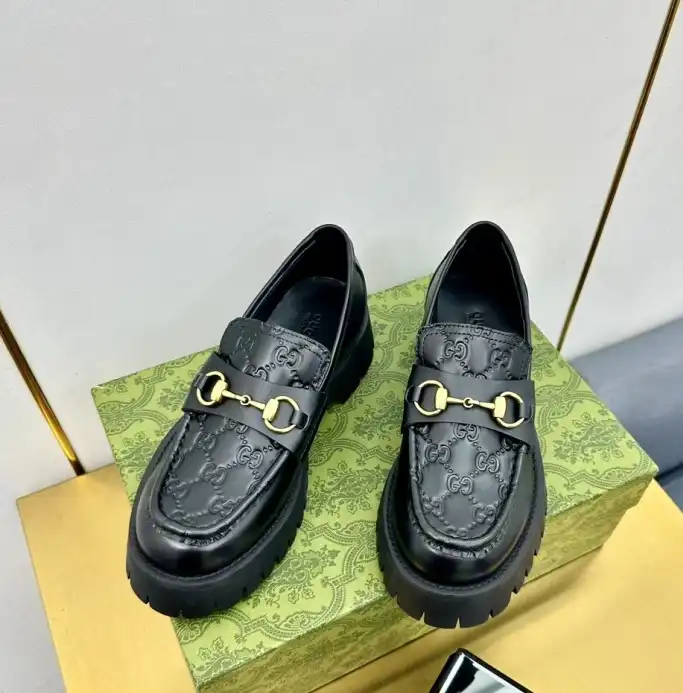 hype Gucci Leather Shoes