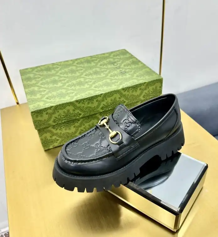 hype Gucci Leather Shoes