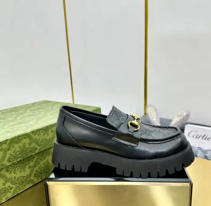 hype Gucci Leather Shoes