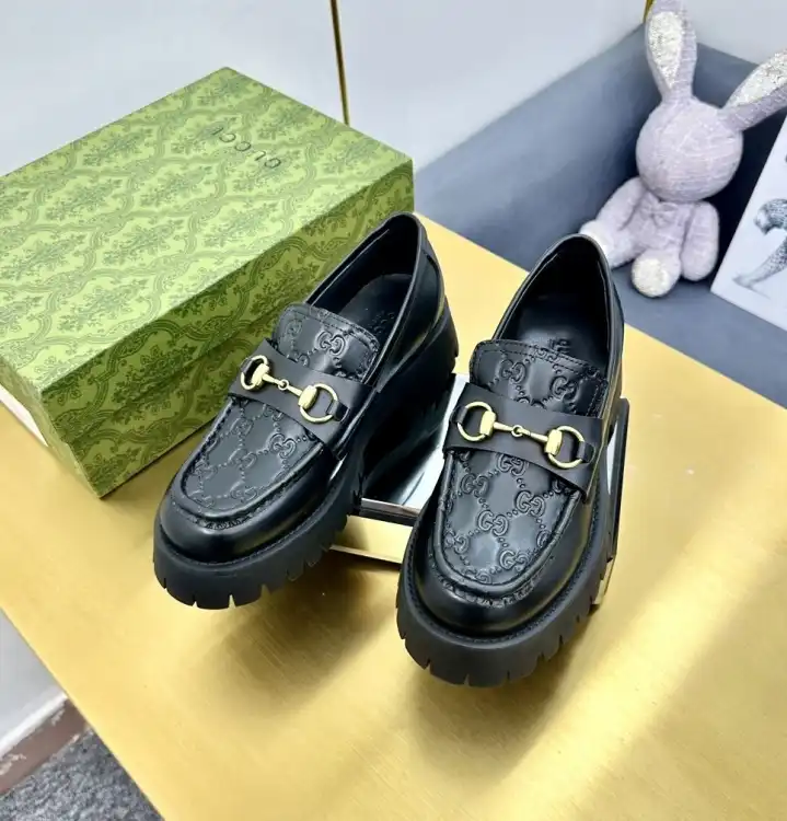 hype Gucci Leather Shoes