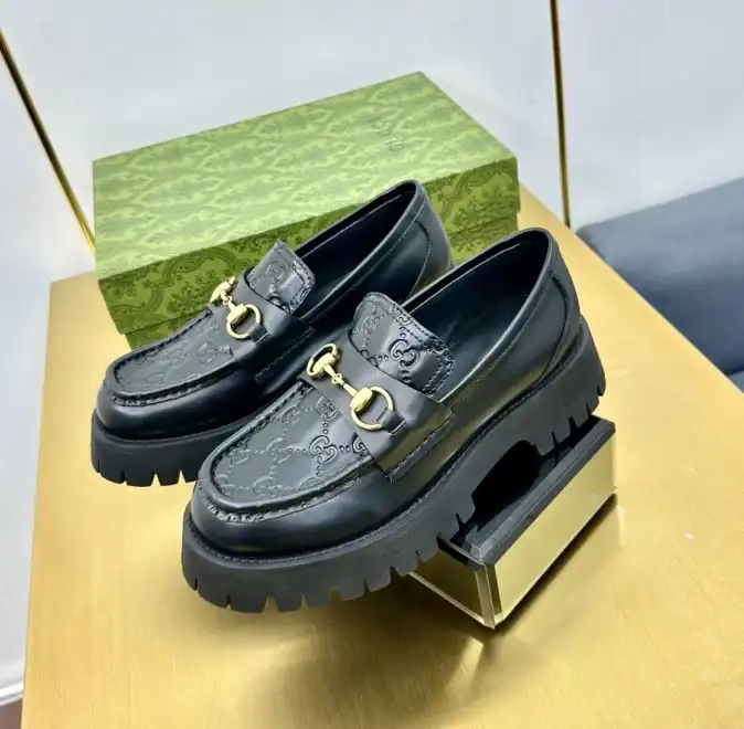 hype Gucci Leather Shoes