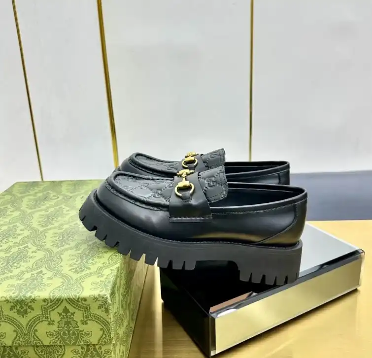 hype Gucci Leather Shoes