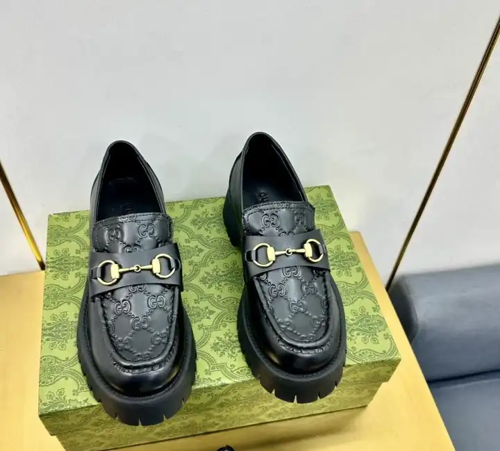 hype Gucci Leather Shoes