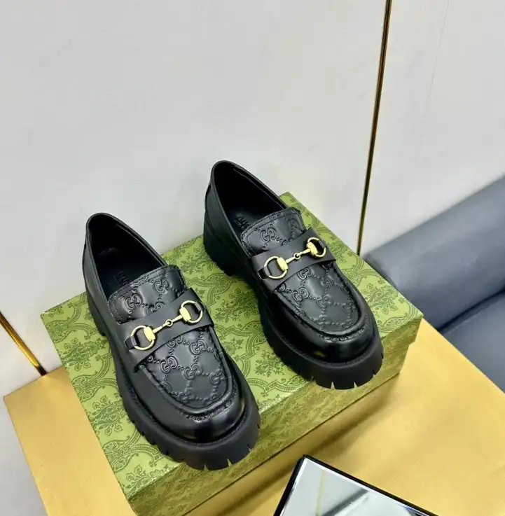 hype Gucci Leather Shoes