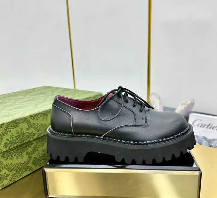 hype Gucci Leather Shoes