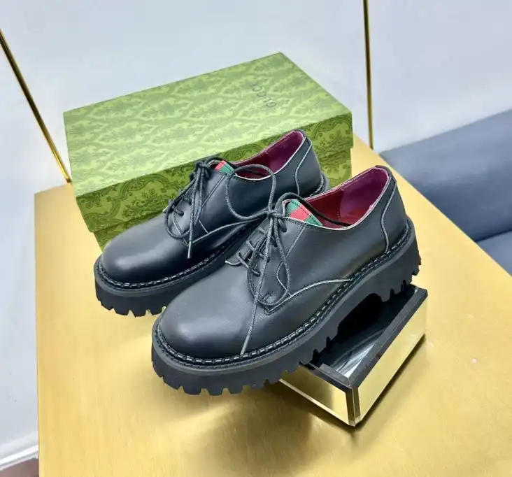 hype Gucci Leather Shoes