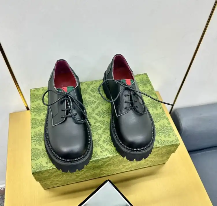 hype Gucci Leather Shoes