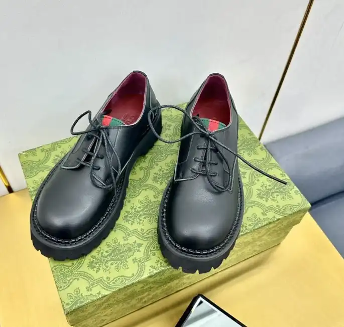 hype Gucci Leather Shoes