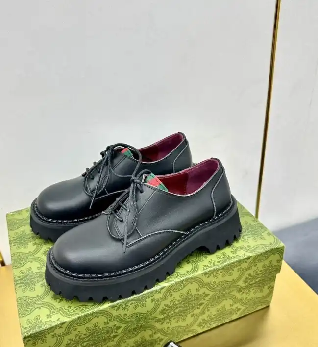 hype Gucci Leather Shoes