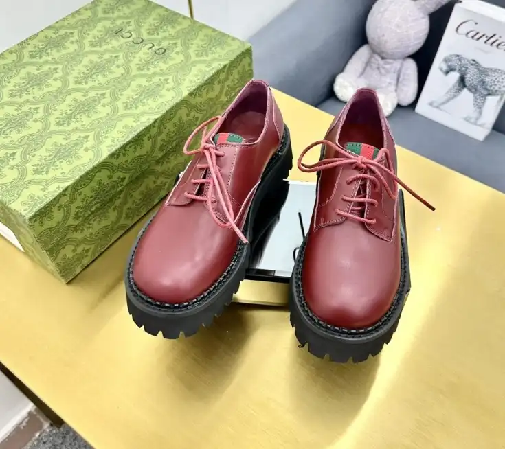 hype Gucci Leather Shoes