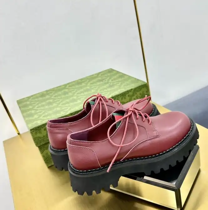 hype Gucci Leather Shoes